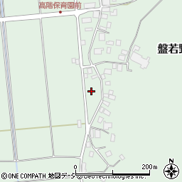 石川県七尾市盤若野町に周辺の地図