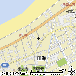 新潟県糸魚川市田海132周辺の地図