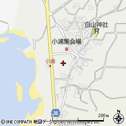 石川県羽咋郡志賀町小浦ロ周辺の地図