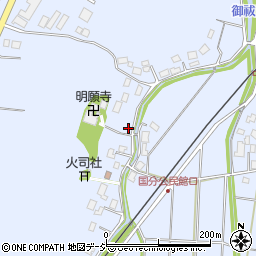 石川県七尾市国分町周辺の地図