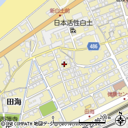 新潟県糸魚川市田海781周辺の地図