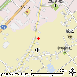 新潟県南魚沼市中618周辺の地図