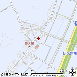 石川県七尾市伊久留町島周辺の地図