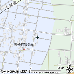 石川県七尾市国分町ヨ周辺の地図