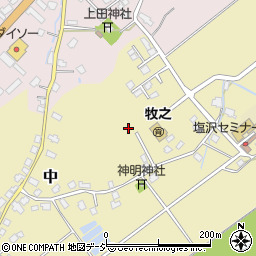 新潟県南魚沼市中660-2周辺の地図
