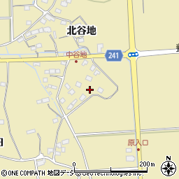 福島県いわき市平下高久中谷地周辺の地図