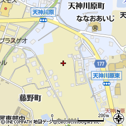 石川県七尾市藤野町リ周辺の地図