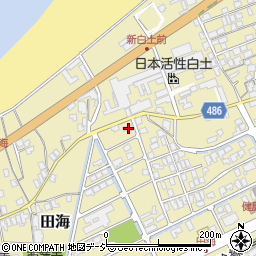 新潟県糸魚川市田海736周辺の地図