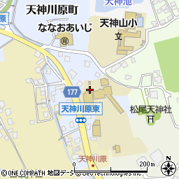 石川県七尾市天神川原町ハ周辺の地図
