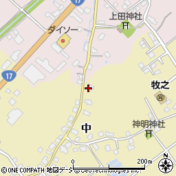 新潟県南魚沼市中622周辺の地図