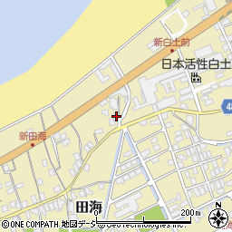 新潟県糸魚川市田海118周辺の地図