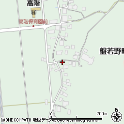 石川県七尾市盤若野町ヘ17-3周辺の地図