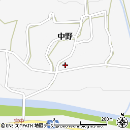 新潟県糸魚川市中野232周辺の地図
