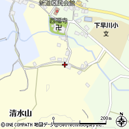 新潟県糸魚川市清水山130周辺の地図