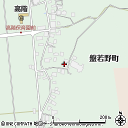 石川県七尾市盤若野町ヘ22周辺の地図