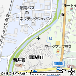 渋江川周辺の地図