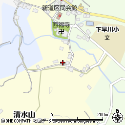 新潟県糸魚川市清水山95周辺の地図