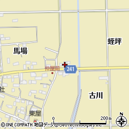福島県いわき市平下高久蛭坪周辺の地図