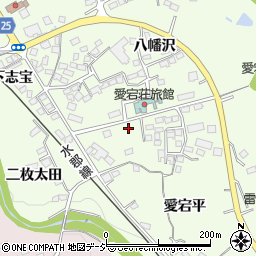 福島県東白川郡棚倉町関口愛宕平周辺の地図