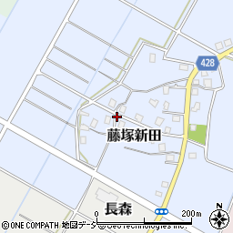 新潟県妙高市藤塚新田周辺の地図