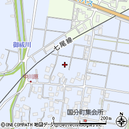 石川県七尾市国分町（カ）周辺の地図