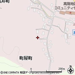 石川県七尾市町屋町リ周辺の地図