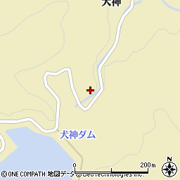 福島県白河市表郷金山犬神56周辺の地図