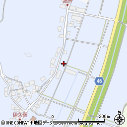 石川県七尾市伊久留町鹿39周辺の地図