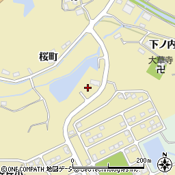 福島県いわき市平中山桜町15周辺の地図