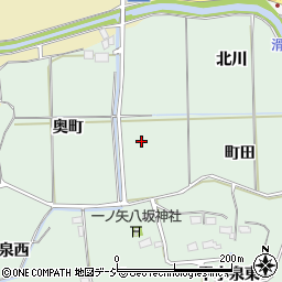 福島県いわき市平小泉町田周辺の地図