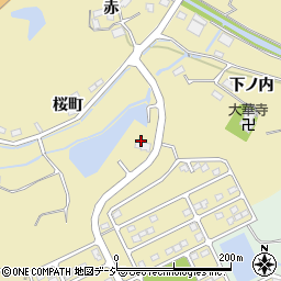 福島県いわき市平中山（桜町）周辺の地図