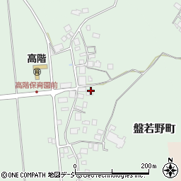 石川県七尾市盤若野町ハ周辺の地図