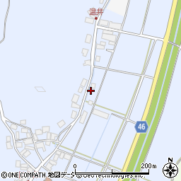 石川県七尾市伊久留町鹿41周辺の地図