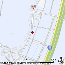 石川県七尾市伊久留町鹿42周辺の地図