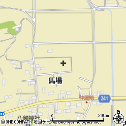 福島県いわき市平下高久馬場周辺の地図