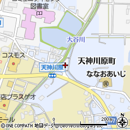 石川県七尾市本府中町（ム）周辺の地図