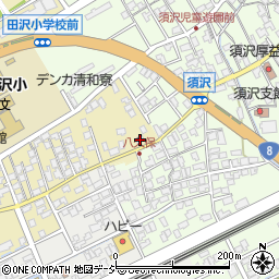 新潟県糸魚川市田海16周辺の地図