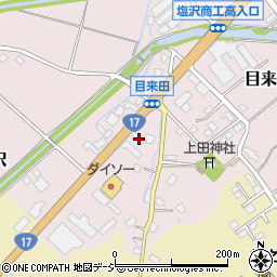 大新石油店周辺の地図