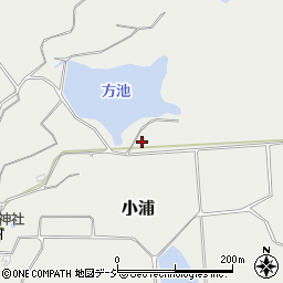 石川県志賀町（羽咋郡）小浦周辺の地図