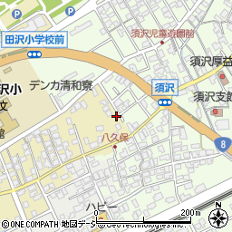 新潟県糸魚川市田海4周辺の地図