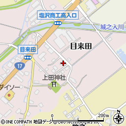 新潟県南魚沼市目来田171周辺の地図