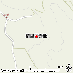 新潟県上越市清里区赤池周辺の地図