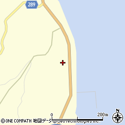石川県七尾市庵町ソ周辺の地図
