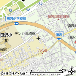 新潟県糸魚川市田海8周辺の地図