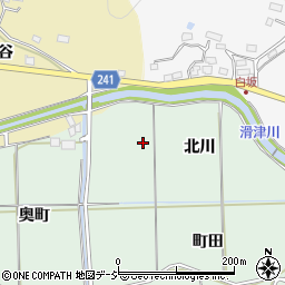 福島県いわき市平小泉北川周辺の地図