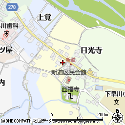 新潟県糸魚川市清水山60周辺の地図