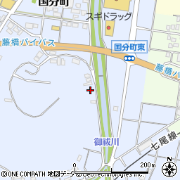 石川県七尾市国分町ツ周辺の地図
