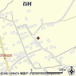 栃木県那須塩原市百村956-2周辺の地図