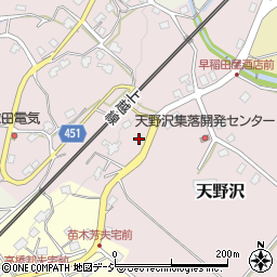 新潟県南魚沼市天野沢176周辺の地図