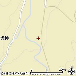 福島県白河市表郷金山御判塚3周辺の地図